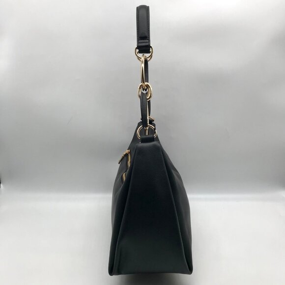 I.N.C. International Concepts Black Nattah Chain Convertible Shoulder Bag - Picture 4 of 11